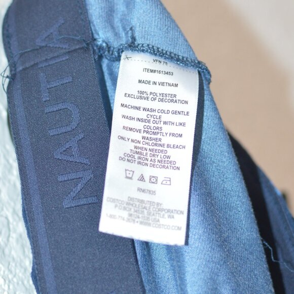 Mens Nautica Blue Sleepwear Pants Size L (100% polyester) - Picture 3 of 3